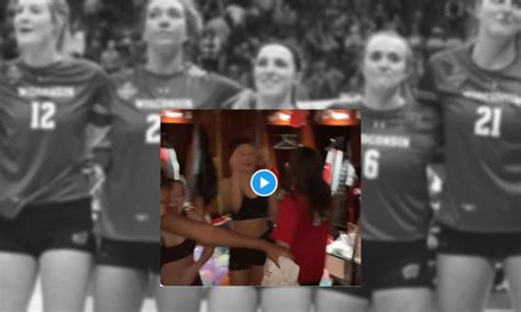 volleyball team leaked photos|University of Wisconsin police investigating after private photos。